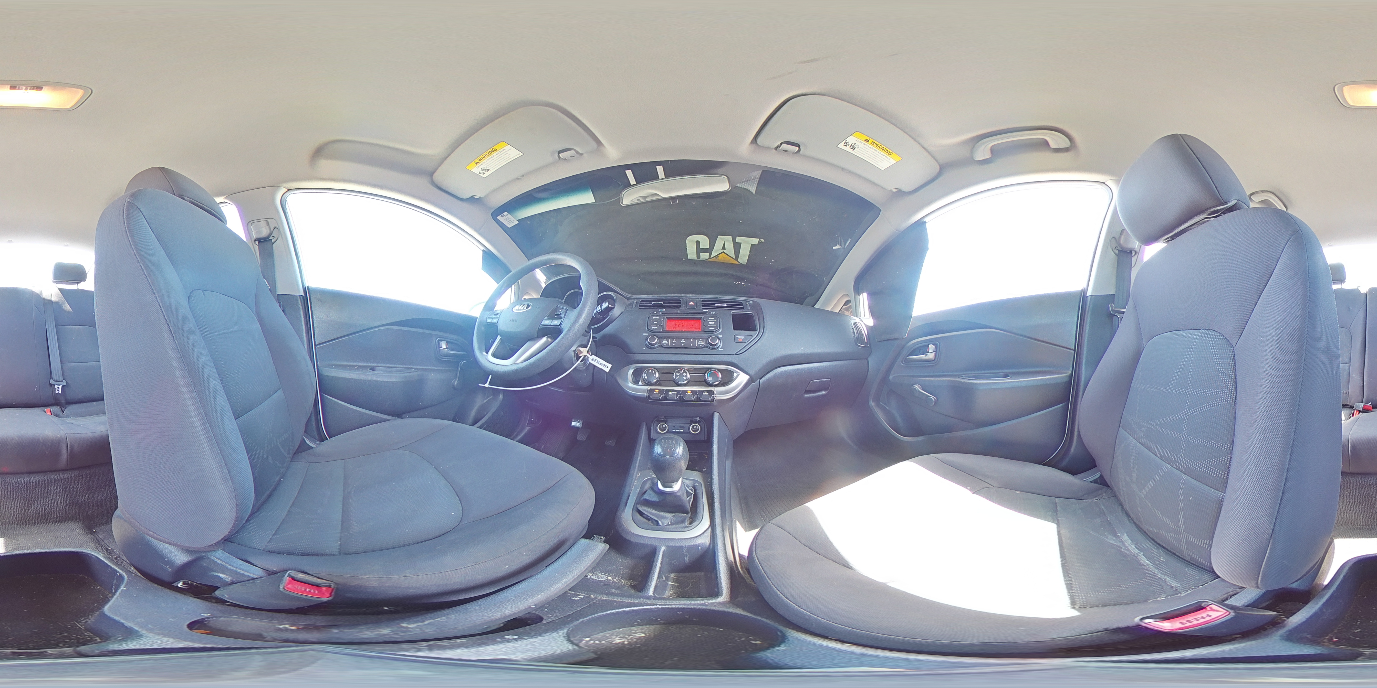 2013 Kia Rio Lx VIN: KNADM4A3XD6184675 Lot: 62350595
