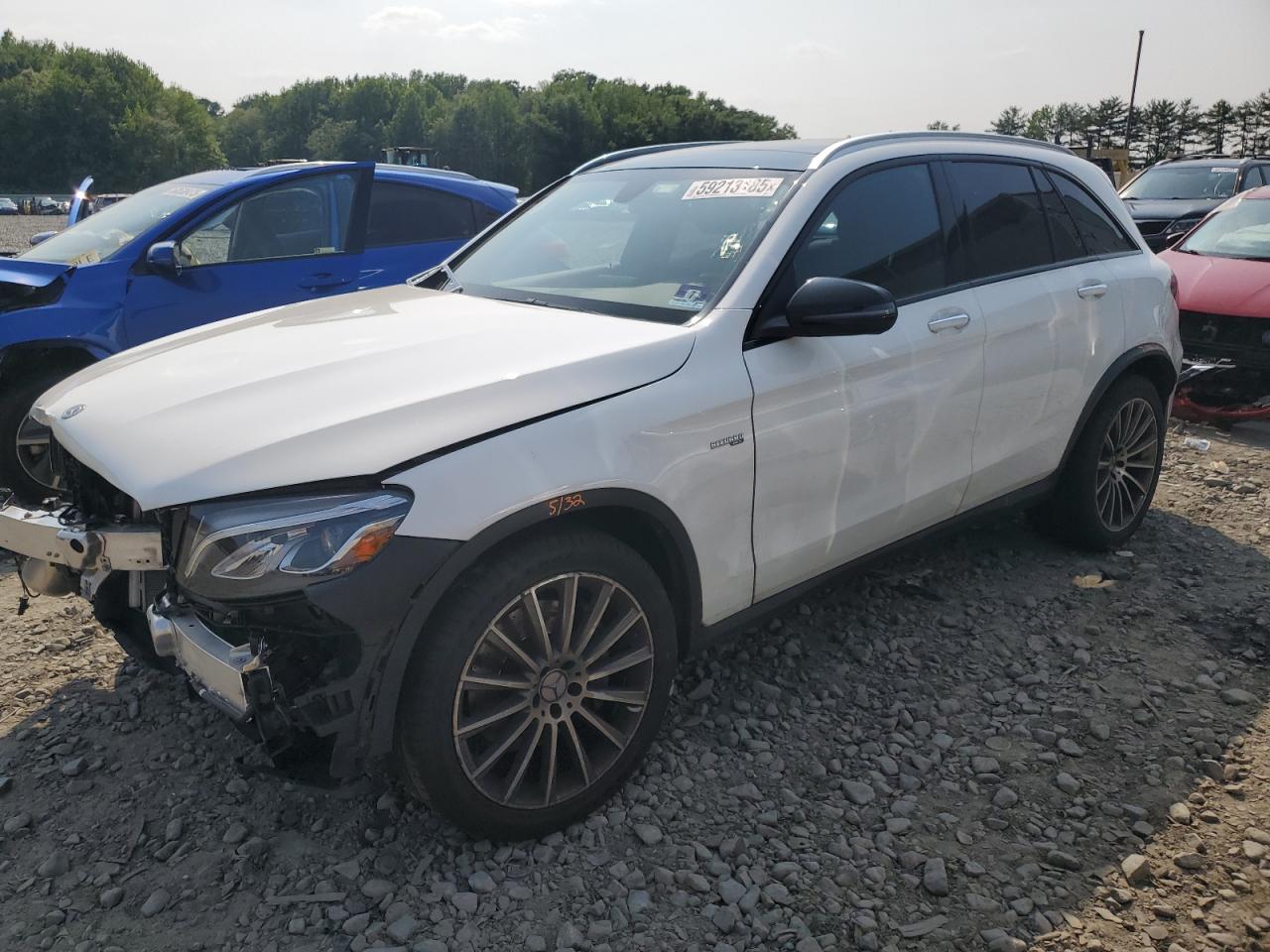 2019 Mercedes-Benz Glc 43 4Matic Amg zu verkaufen in Windsor, NJ - Front End