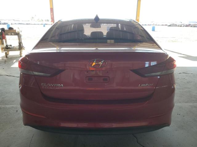  HYUNDAI ELANTRA 2017 Czerwony
