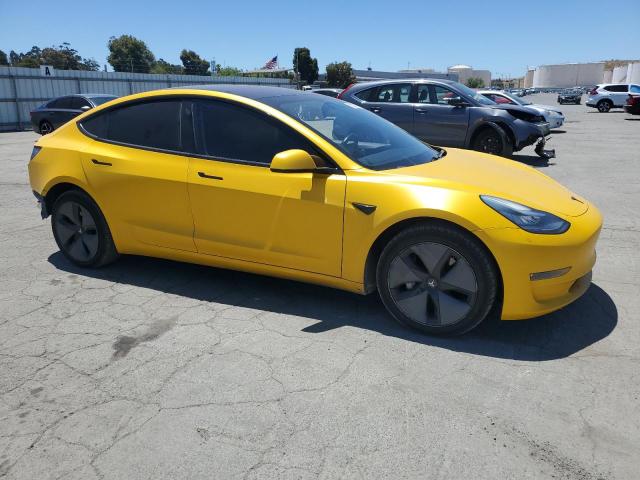  TESLA MODEL 3 2018 Żółty
