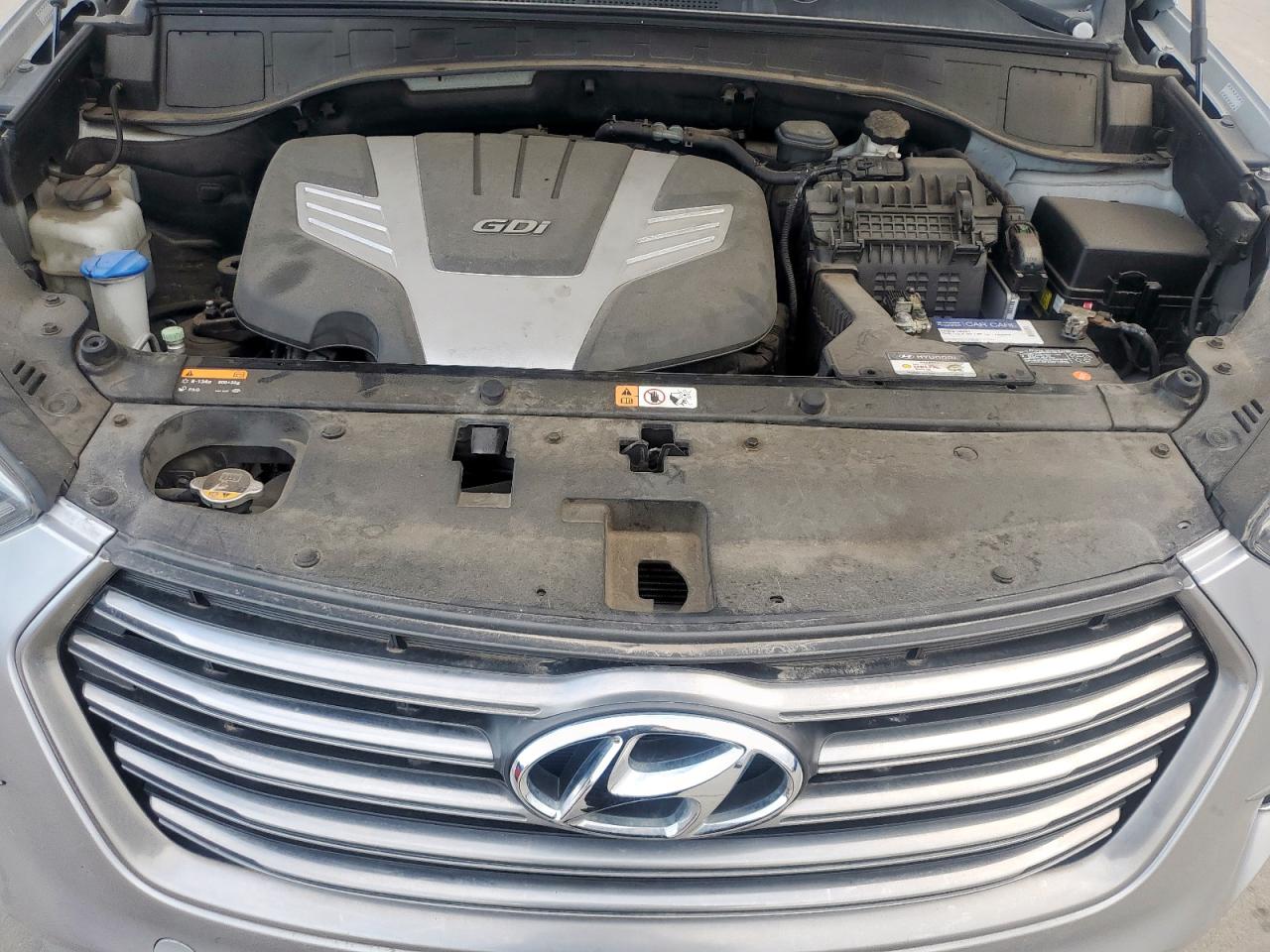 HYUNDAI SANTA FE 2017 VIN KM8SM4HF3HU215580 фото 12