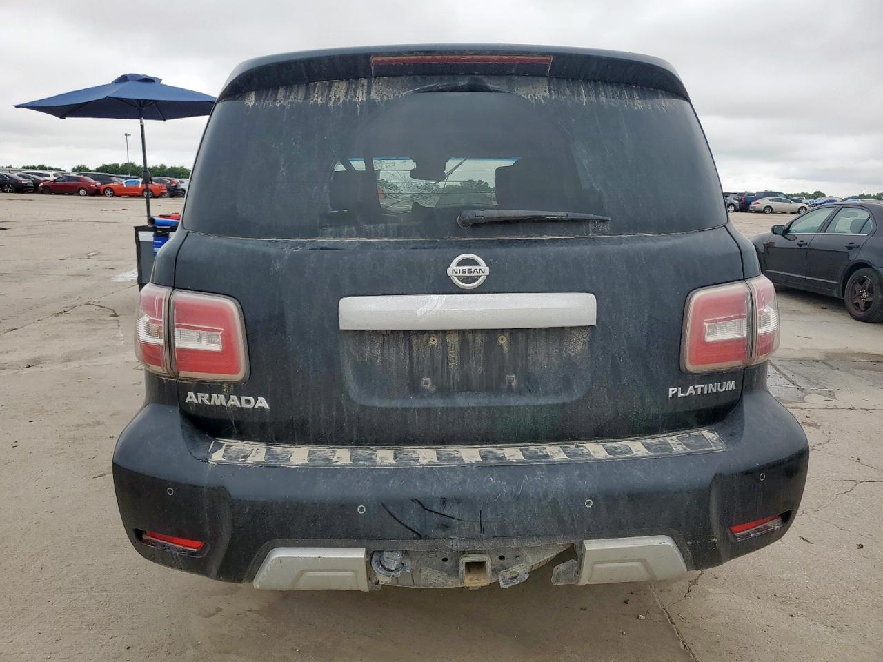 2017 Nissan Armada Platinum VIN: JN8AY2NE0H9705129 Lot: 62573575