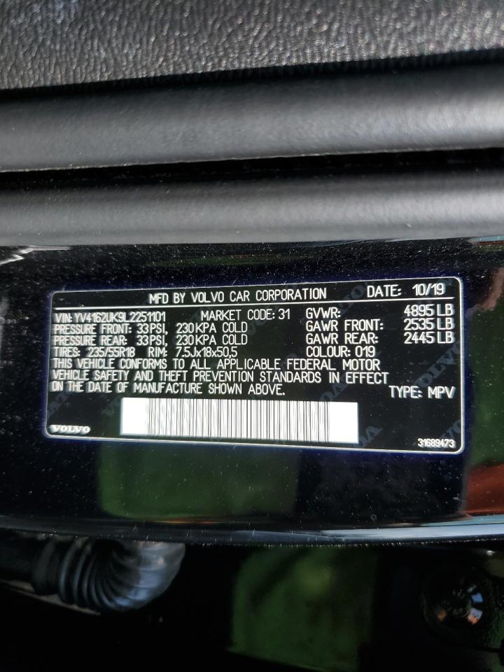 2020 Volvo Xc40 T5 Momentum VIN: YV4162UK9L2251101 Lot: 61938055