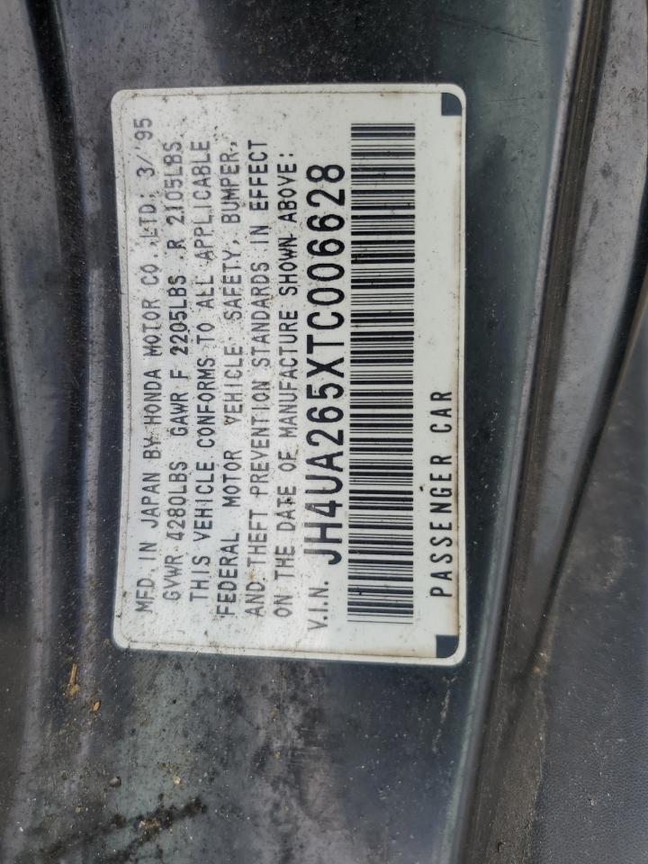 1996 Acura 2.5Tl VIN: JH4UA265XTC006628 Lot: 62704585