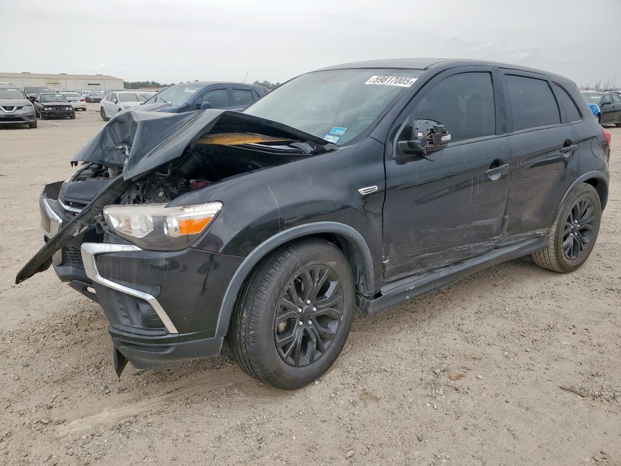 2018 Mitsubishi Outlander Sport Es на продаже в Houston, TX - Front End