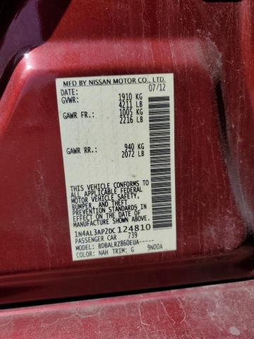 2013 NISSAN ALTIMA 2.5  