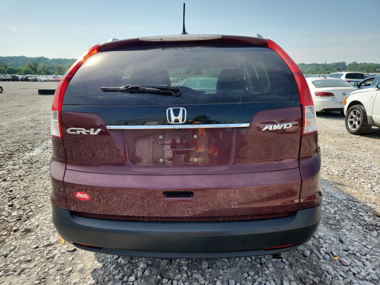 2012 Honda Cr-V Exl VIN: 5J6RM4H70CL016135 Lot: 61916025