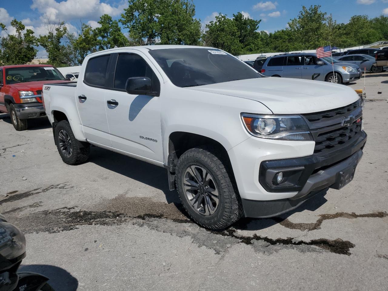 CHEVROLET COLORADO 2022 VIN 1GCGTDEN8N1243459 zdjęcie 4