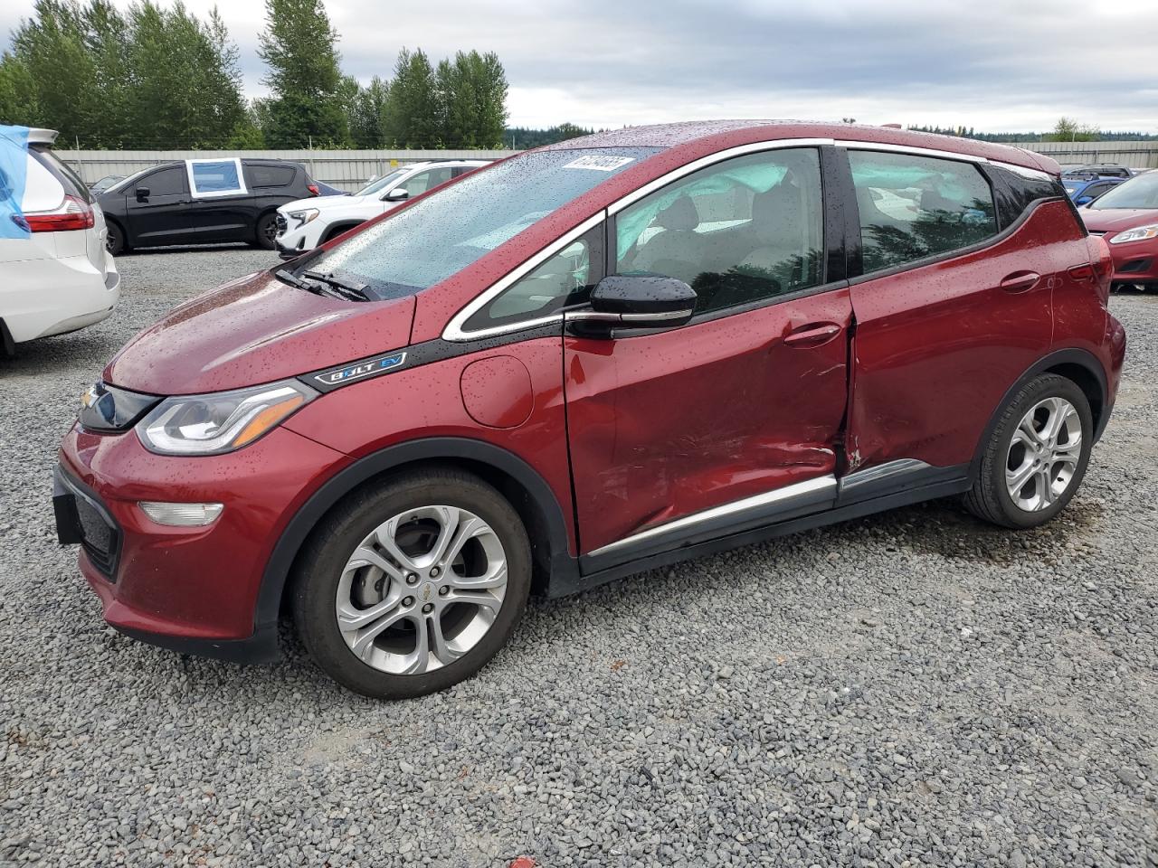 2019 Chevrolet Bolt Ev Lt   на продаже в Arlington, WA - Side