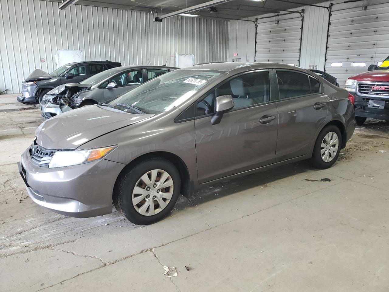 2012 Honda Civic Lx zu verkaufen in Franklin, WI - Front End