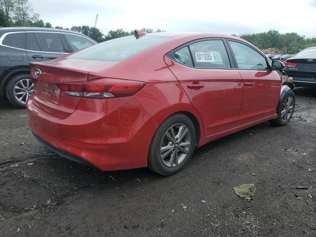  HYUNDAI ELANTRA 2018 Czerwony