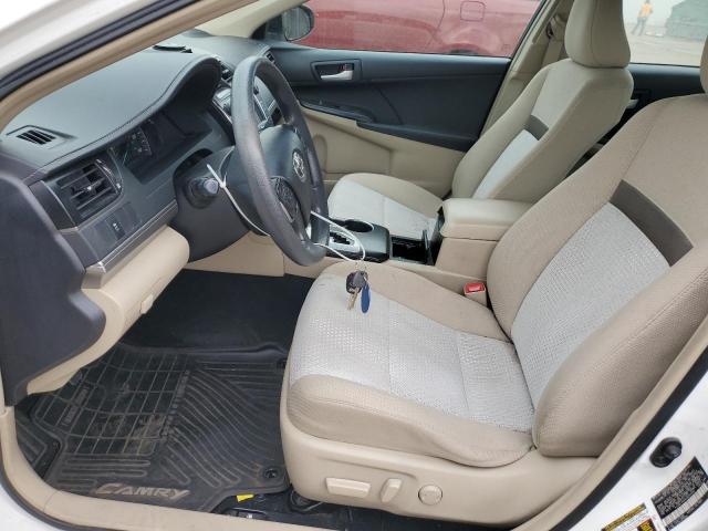  TOYOTA CAMRY 2012 White
