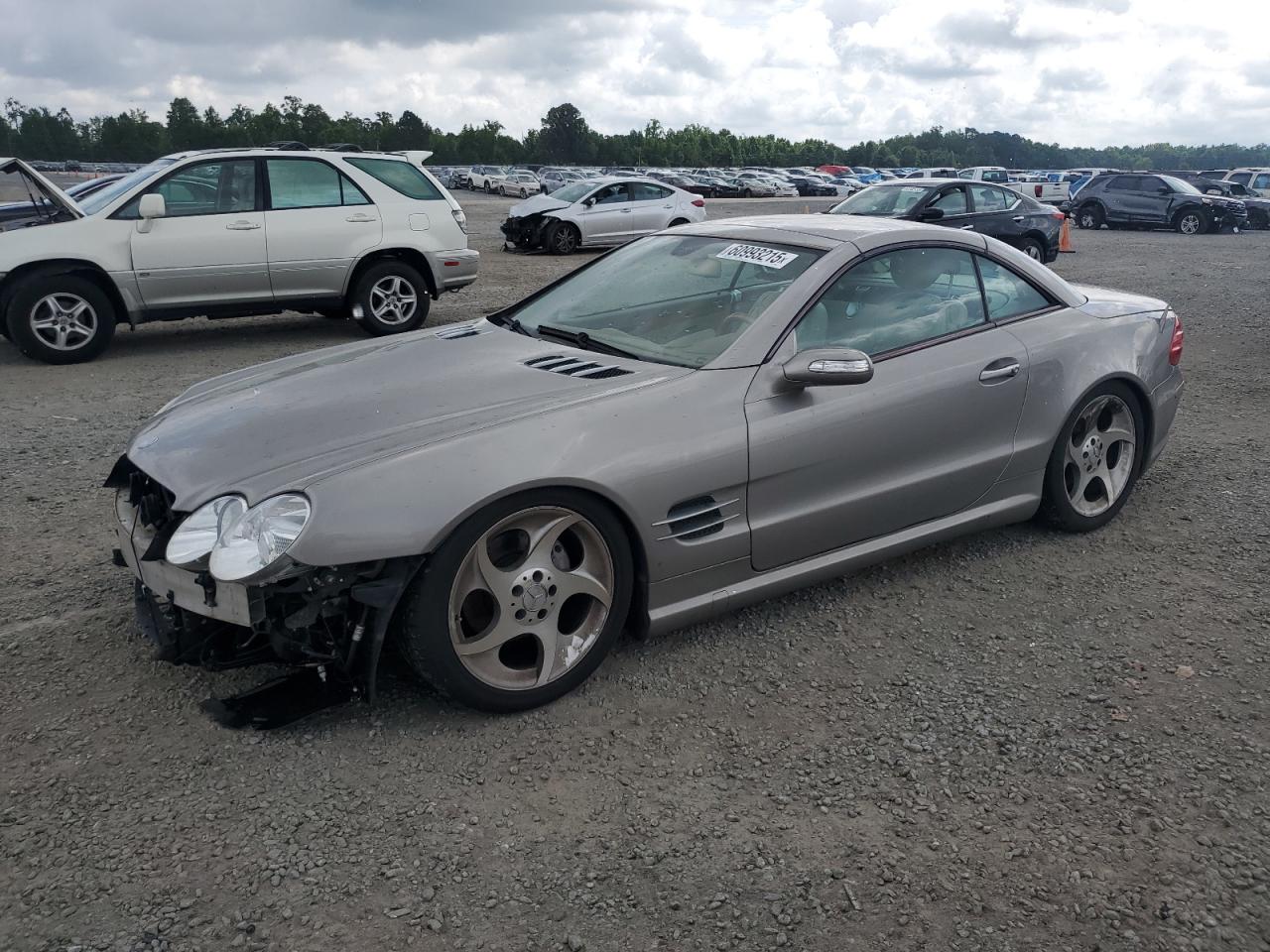 2005 Mercedes-Benz Sl 500 de vânzare în Lumberton, NC - Front End