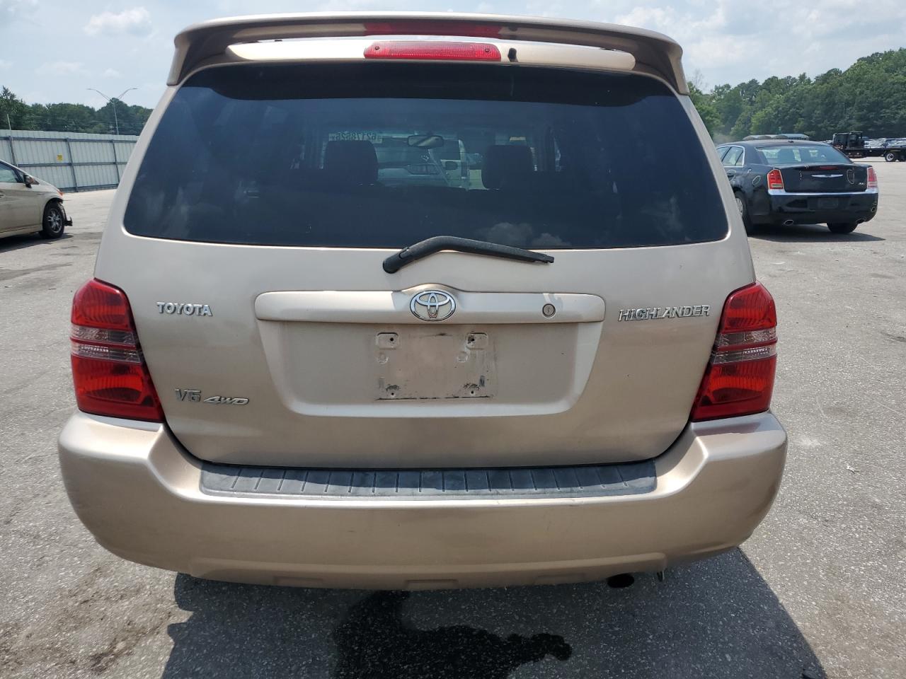2006 Toyota Highlander Limited VIN: JTEEP21A260136526 Lot: 62178525