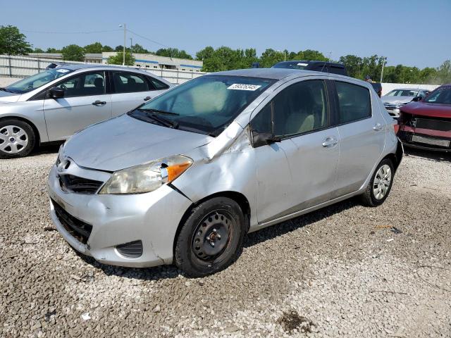  TOYOTA YARIS 2012 Серебристый
