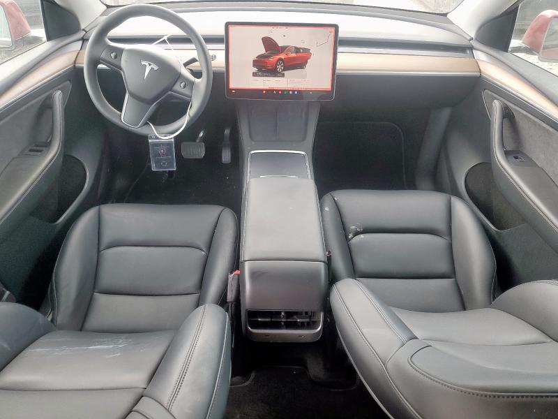  TESLA MODEL Y 2023 Czerwony