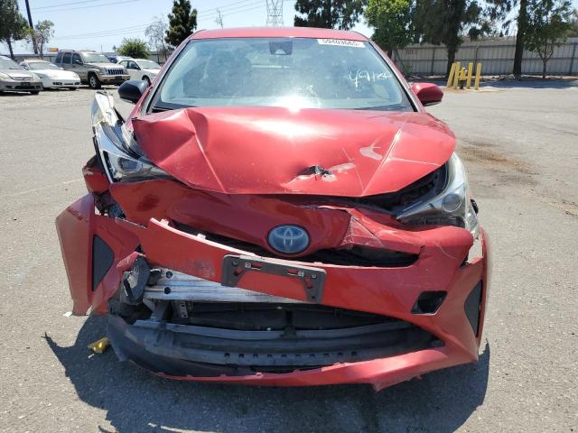  TOYOTA PRIUS 2017 Czerwony
