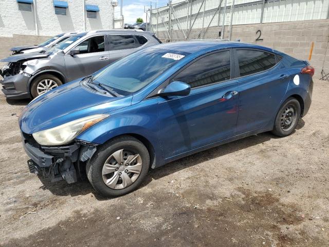  HYUNDAI ELANTRA 2016 Blue