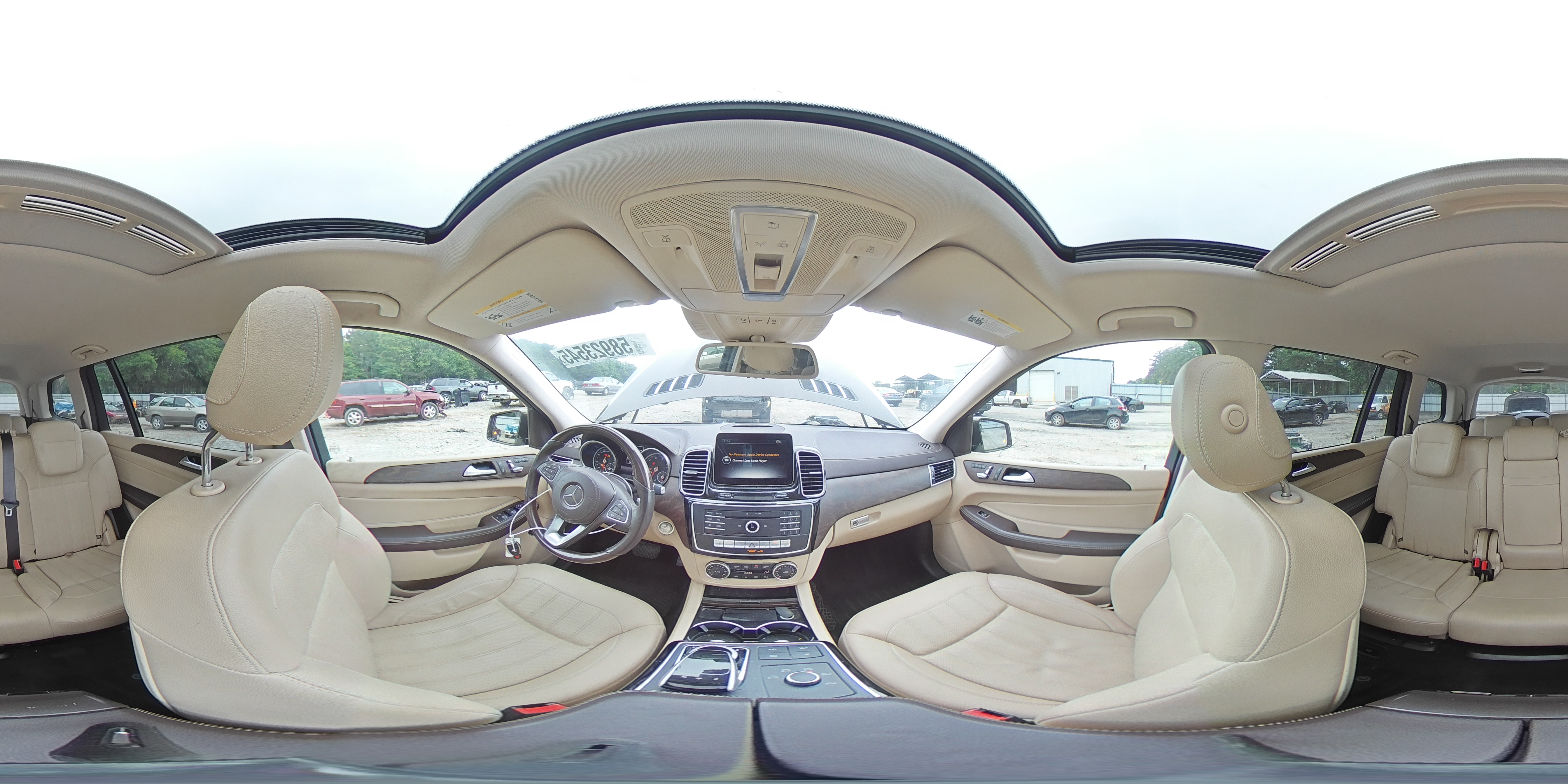 2017 Mercedes-Benz Gls 450 4Matic VIN: 4JGDF6EE3HA953729 Lot: 58923545