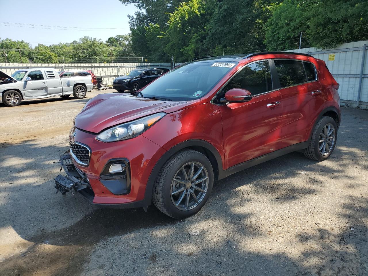 2020 Kia Sportage Ex продається в Shreveport, LA - Front End