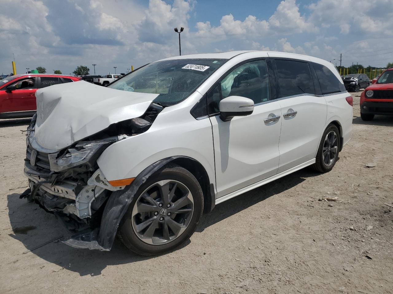 HONDA ODYSSEY 2022 VIN 5FNRL6H9XNB001072