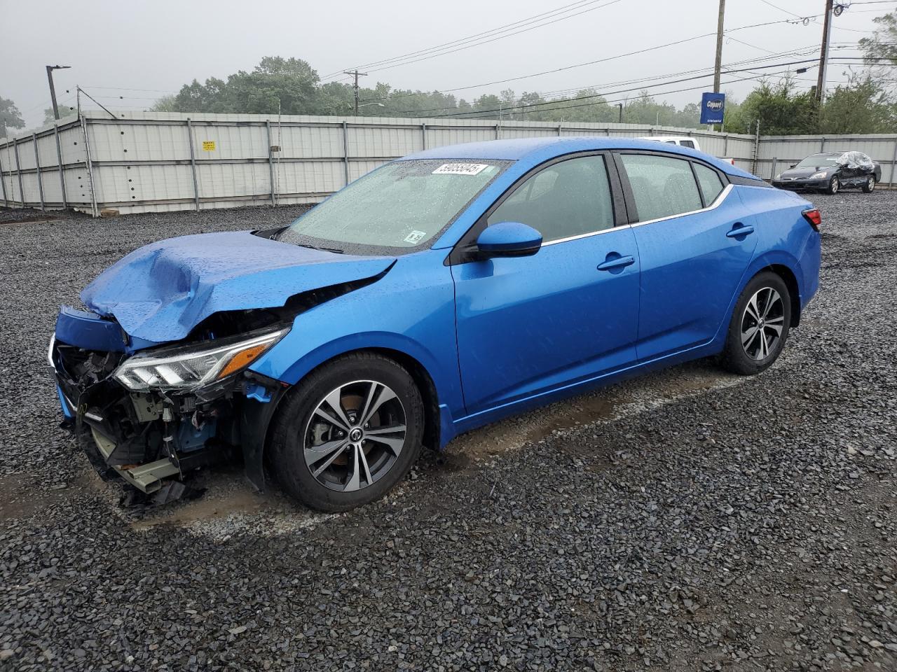 2020 Nissan Sentra Sv იყიდება Hillsborough-ში, NJ - Front End
