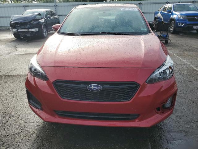  SUBARU IMPREZA 2018 Красный