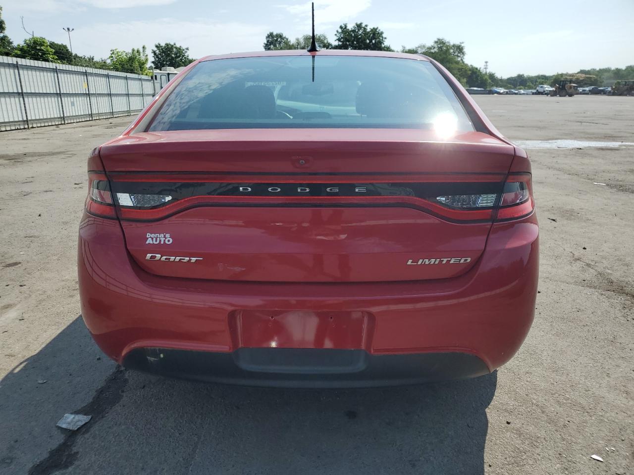 2013 Dodge Dart Limited VIN: 1C3CDFCA8DD105672 Lot: 62235165