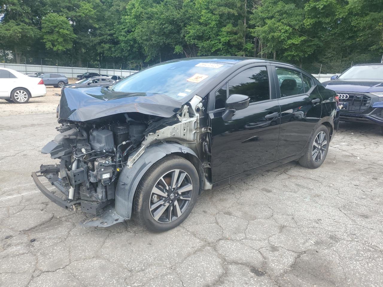 2021 Nissan Versa Sv იყიდება Austell-ში, GA - Minor Dent/Scratches