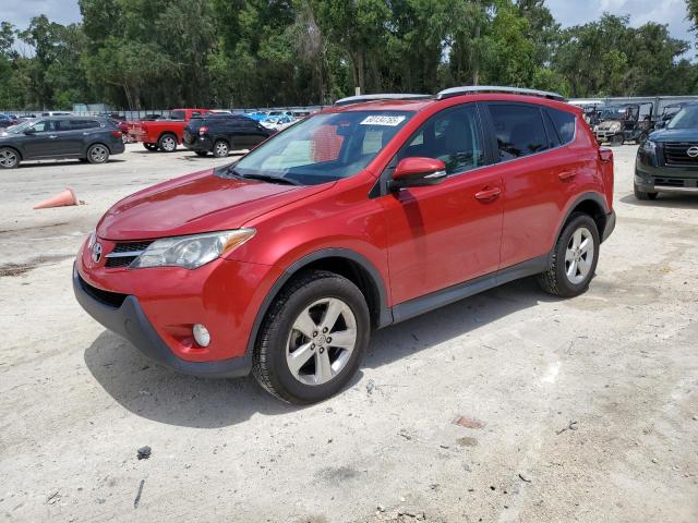  TOYOTA RAV4 2014 Czerwony