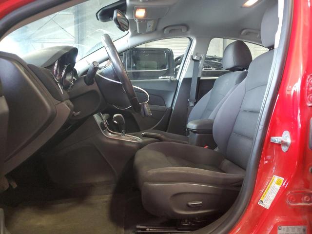 Sedans CHEVROLET CRUZE 2014 Czerwony