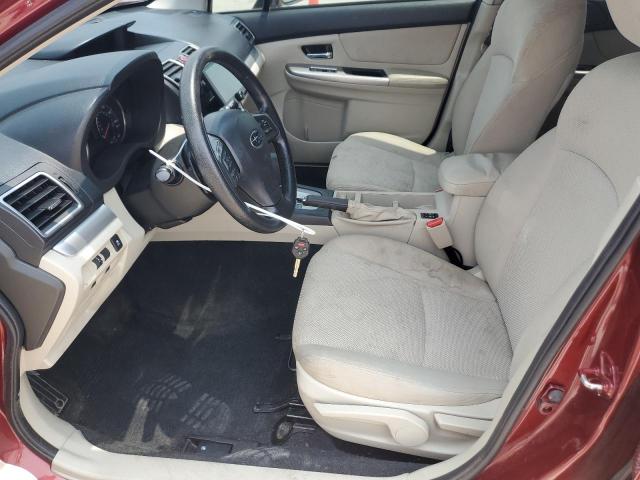  SUBARU XV 2015 Бургунди