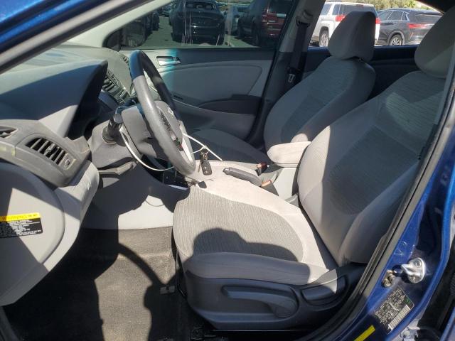  HYUNDAI ACCENT 2015 Granatowy