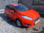 2016 FORD FIESTA ZET for sale at Copart BELFAST