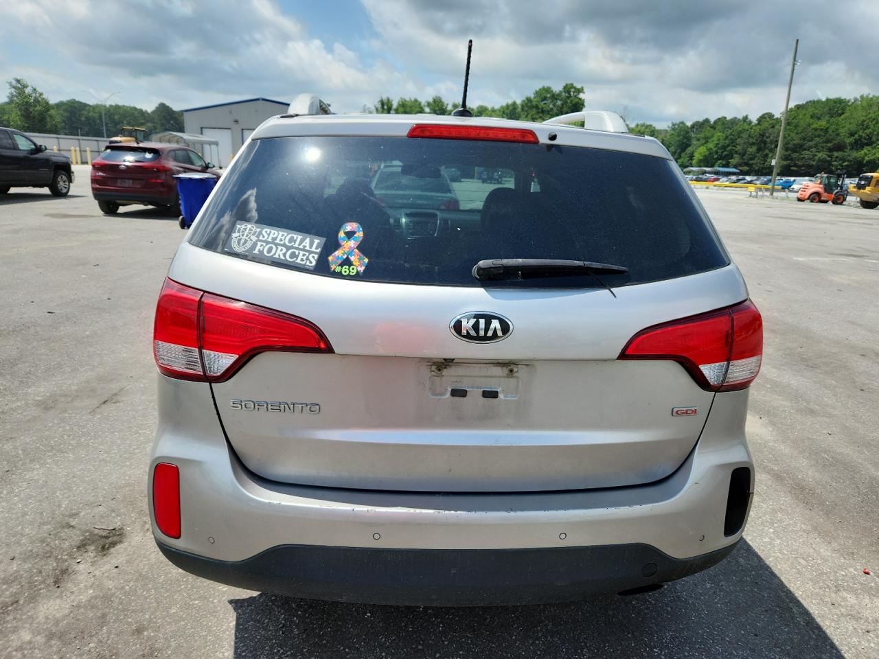 2015 Kia Sorento Lx VIN: 5XYKTCA69FG634317 Lot: 59624435
