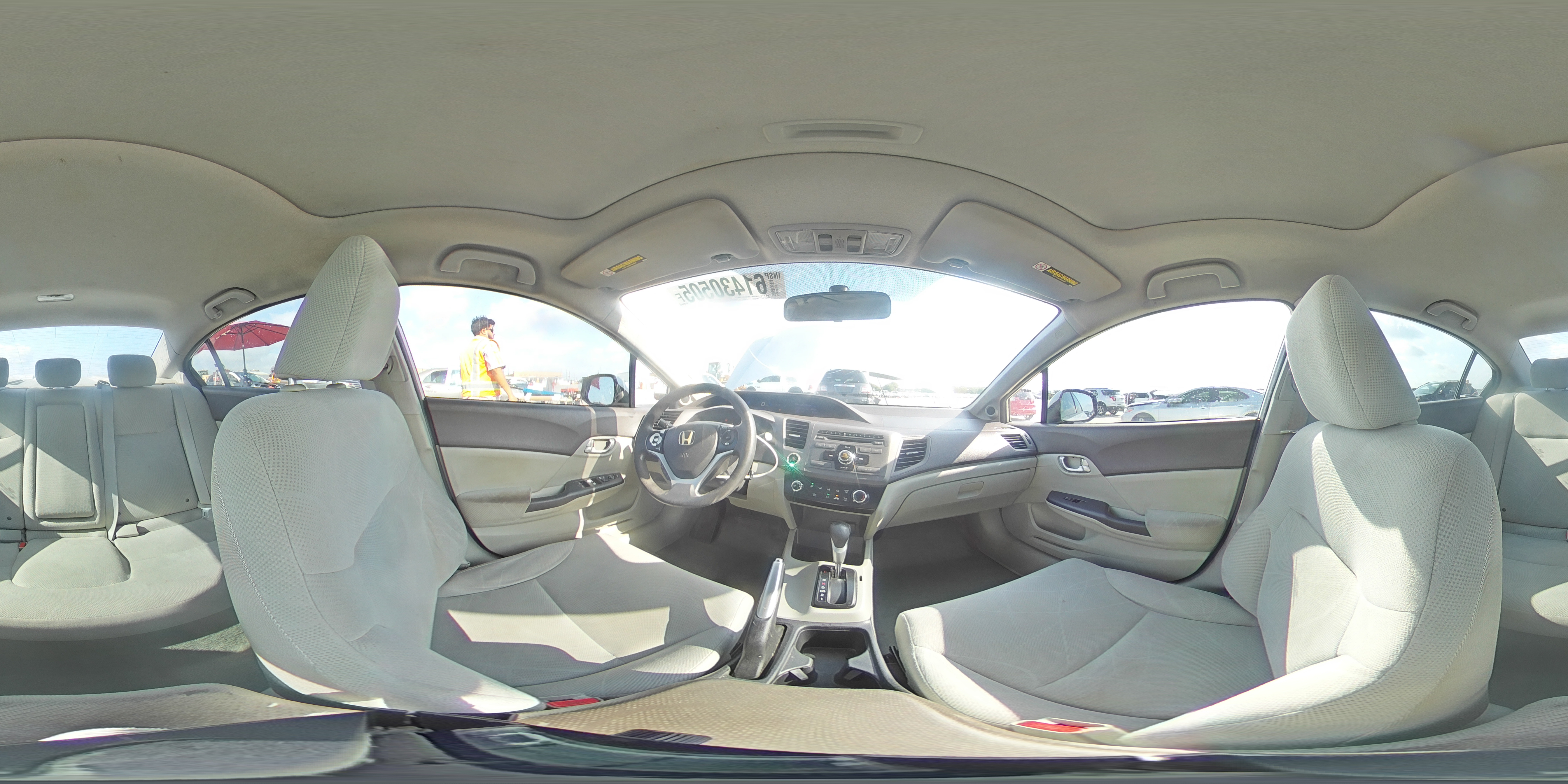 2012 Honda Civic Ex VIN: 19XFB2F84CE317093 Lot: 61430505