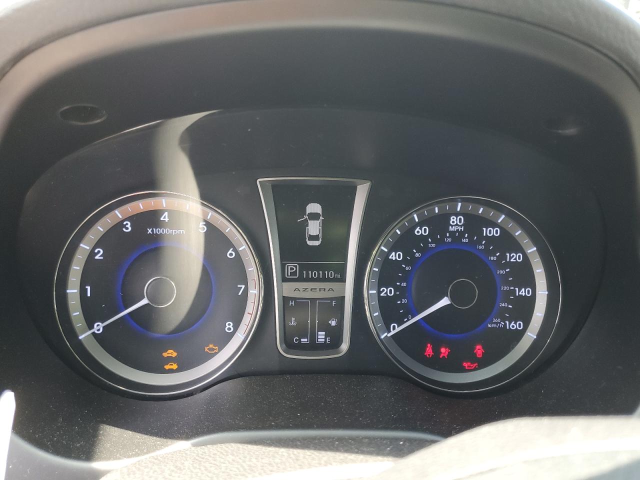 2013 Hyundai Azera VIN: KMHFG4JG1DA250299 Lot: 60899975