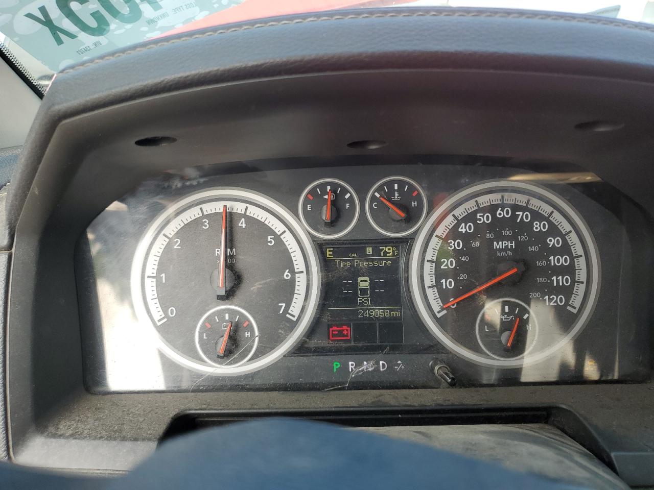 2012 Dodge Ram 1500 Sport VIN: 1C6RD7HT9CS134721 Lot: 61414435