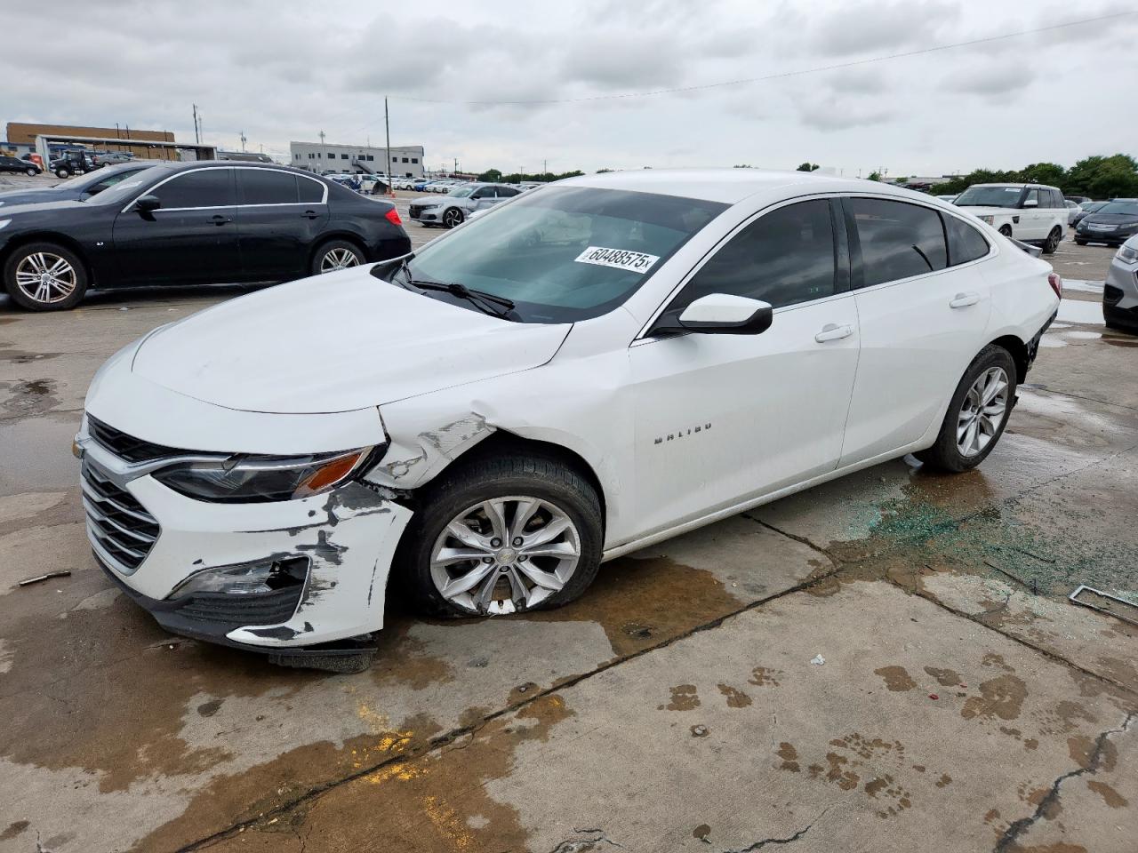 2019 Chevrolet Malibu Lt იყიდება Grand Prairie-ში, TX - Rear End