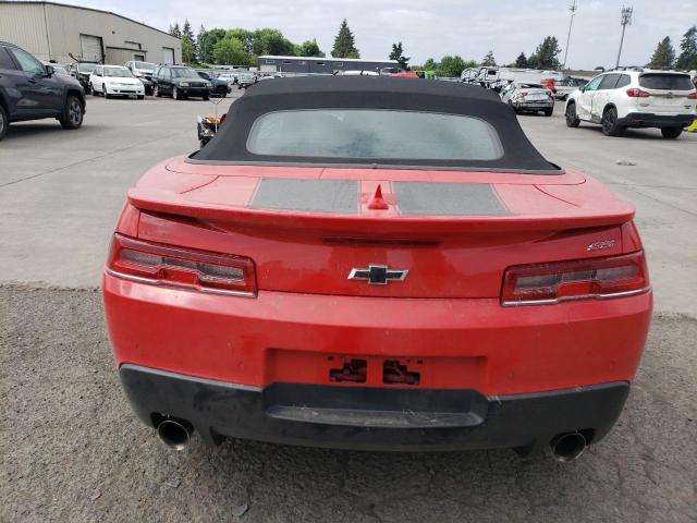  CHEVROLET CAMARO 2015 Red