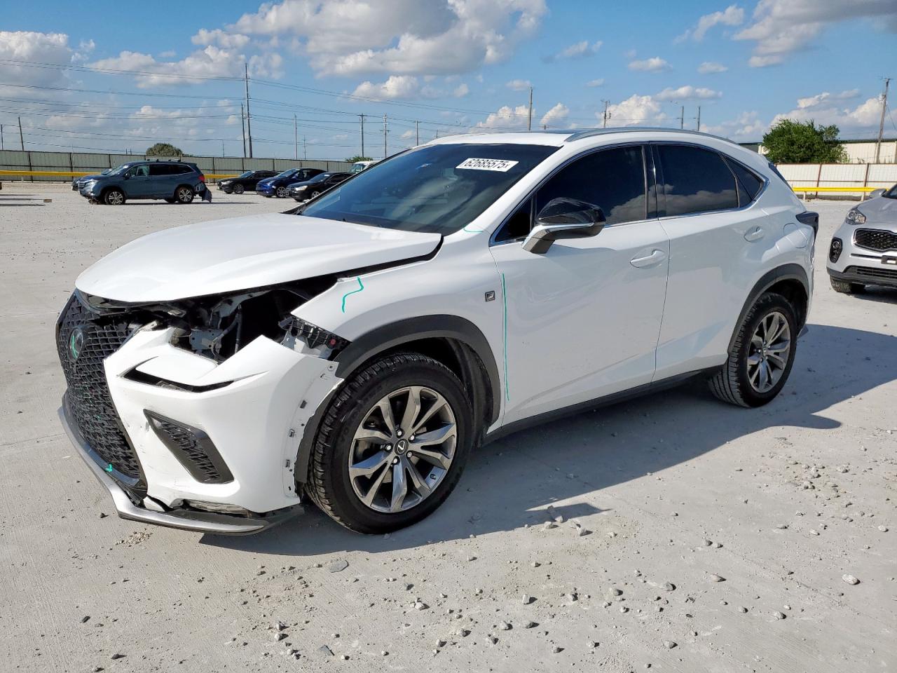 LEXUS NX 2019 VIN JTJYARBZ1K2138134
