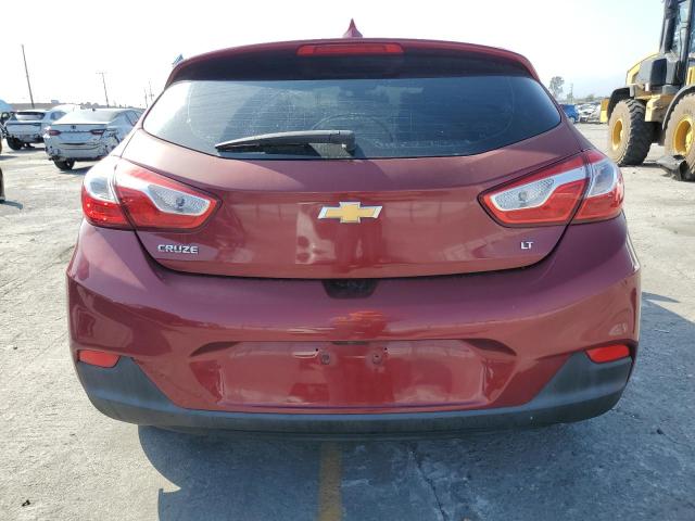  CHEVROLET CRUZE 2017 Czerwony