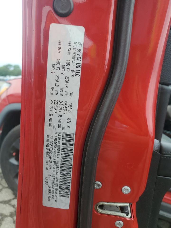 2019 Jeep Compass Latitude VIN: 3C4NJDBB9KT599432 Lot: 62576675