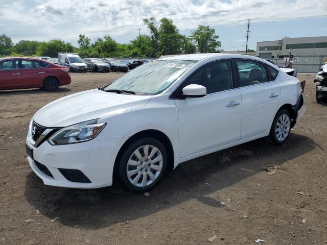  NISSAN SENTRA 2019 Білий