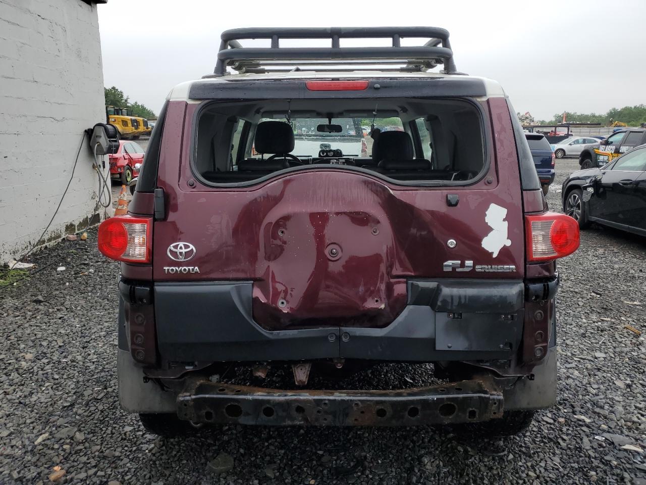 2007 Toyota Fj Cruiser VIN: JTEBU11F970017214 Lot: 60708455