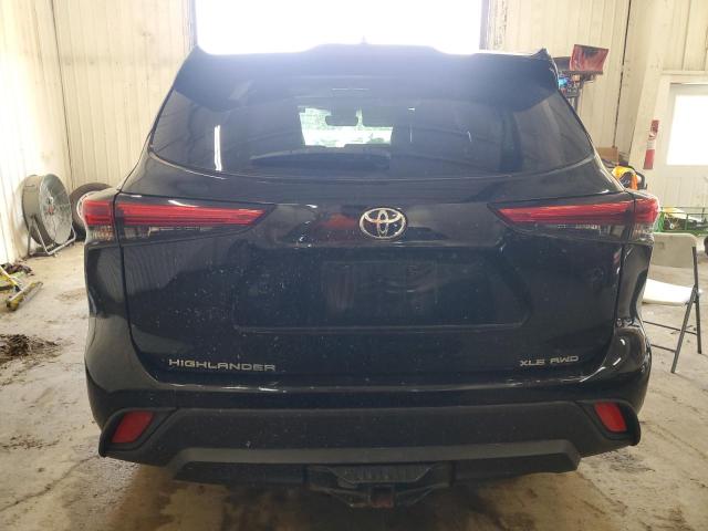  TOYOTA HIGHLANDER 2021 Черный