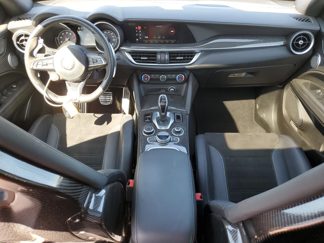 2023 Alfa Romeo Stelvio Quadrifoglio VIN: ZASPAKEV0P7D68487 Lot: 62784185
