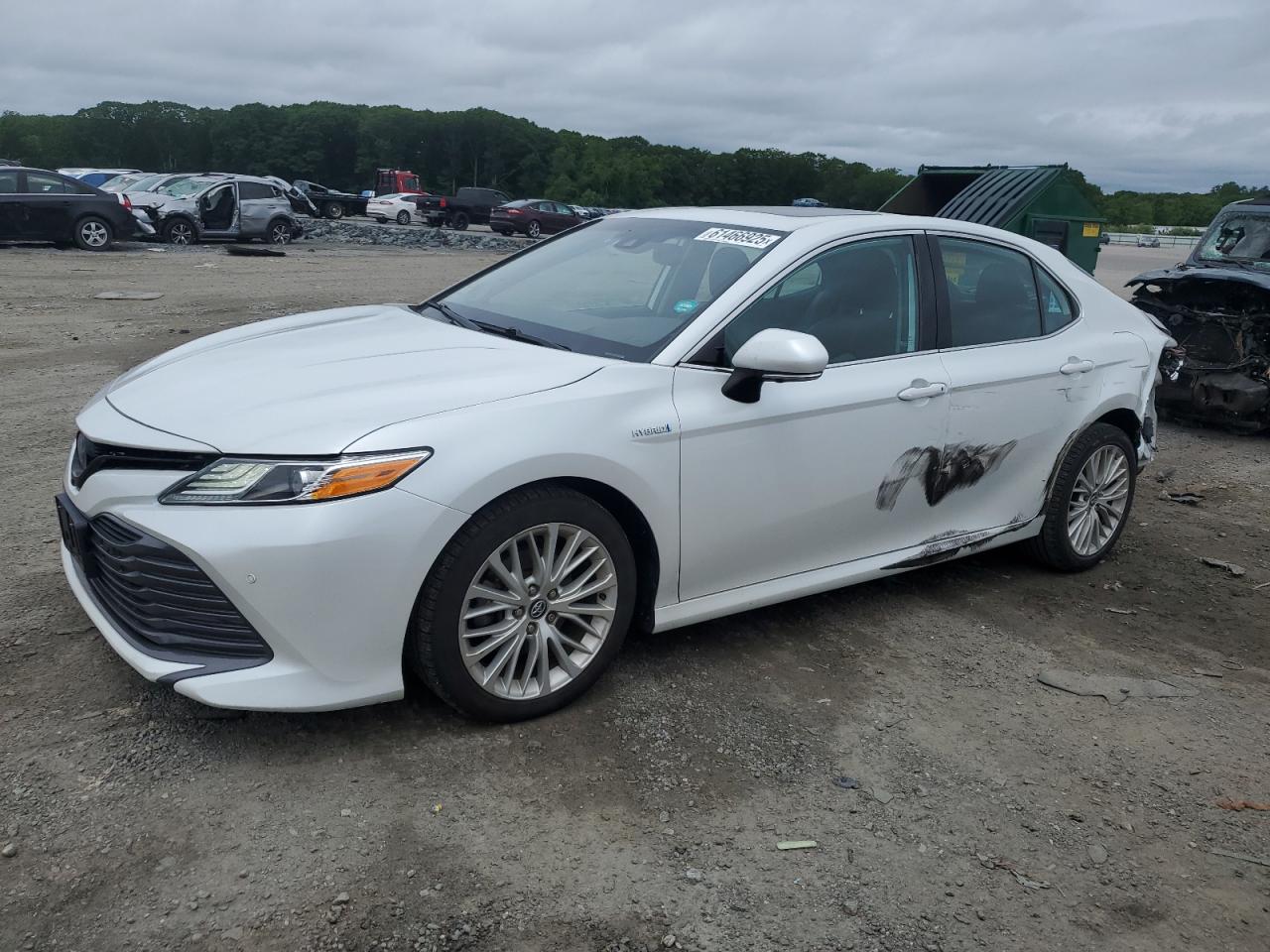 2020 Toyota Camry Xle de vânzare în Assonet, MA - Side