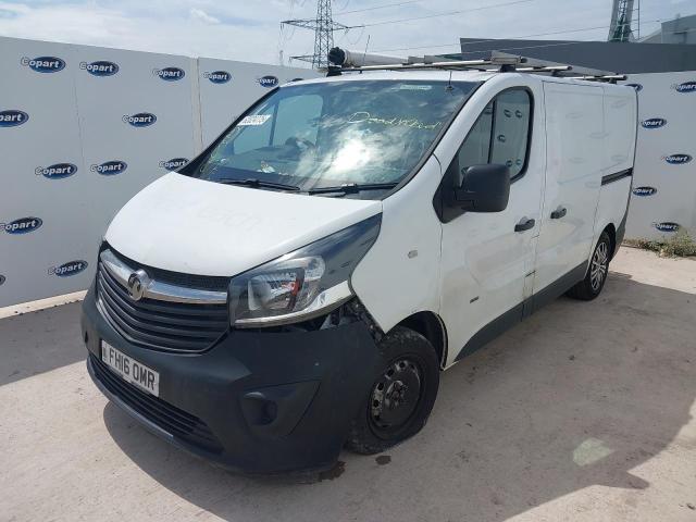 2016 VAUXHALL VIVARO 290 for sale at Copart BRISTOL
