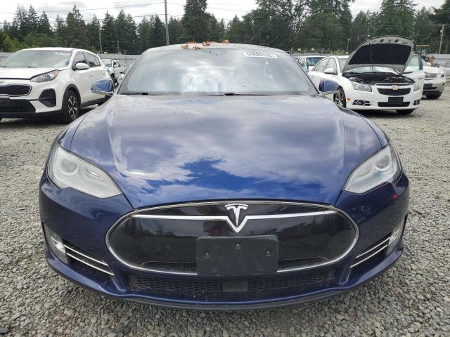 TESLA MODEL S 2015 Blue